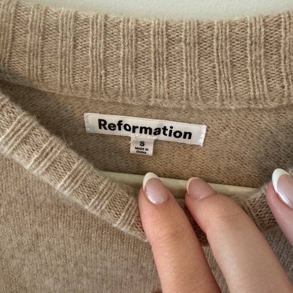 Reformation Oversized Crewneck Sweater - Picture 3 of 5